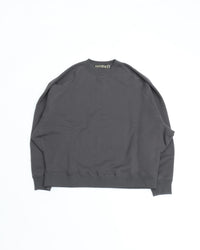 HAVERSACK / 412522 アズマ裏毛クルーネックシャツ CHARCOAL