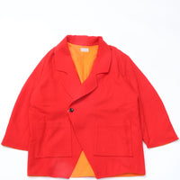 HOMELESS TAILOR / Batten Jacket  RED