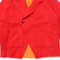 HOMELESS TAILOR / Batten Jacket RED