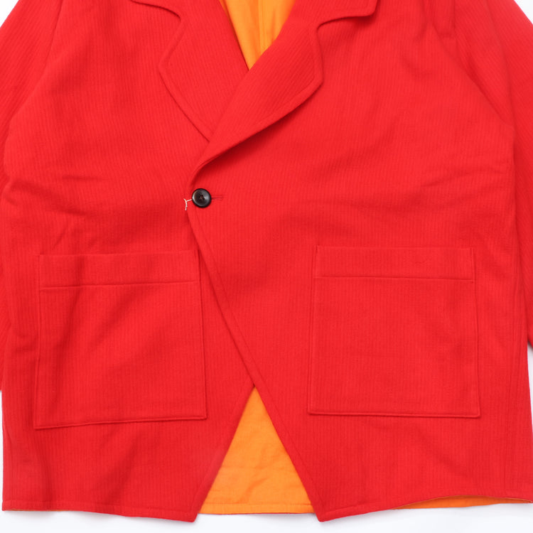 HOMELESS TAILOR / Batten Jacket RED