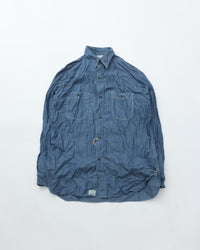 orslow   RELAX FIT CHAMBRAY WORK SHIRT