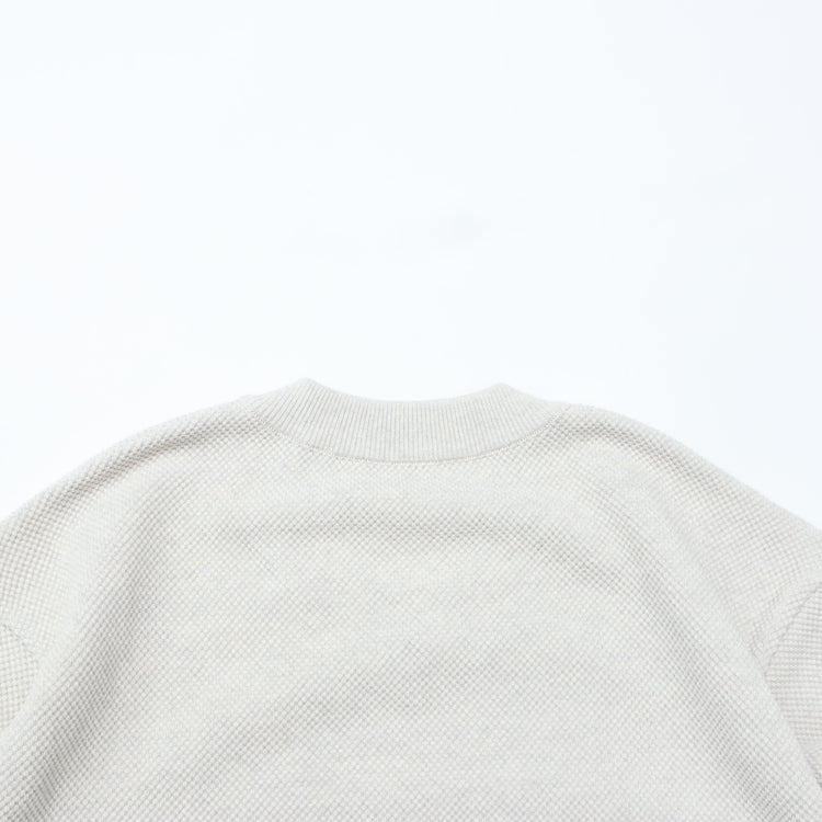 crepuscule / Moss Stitch V Neck PO