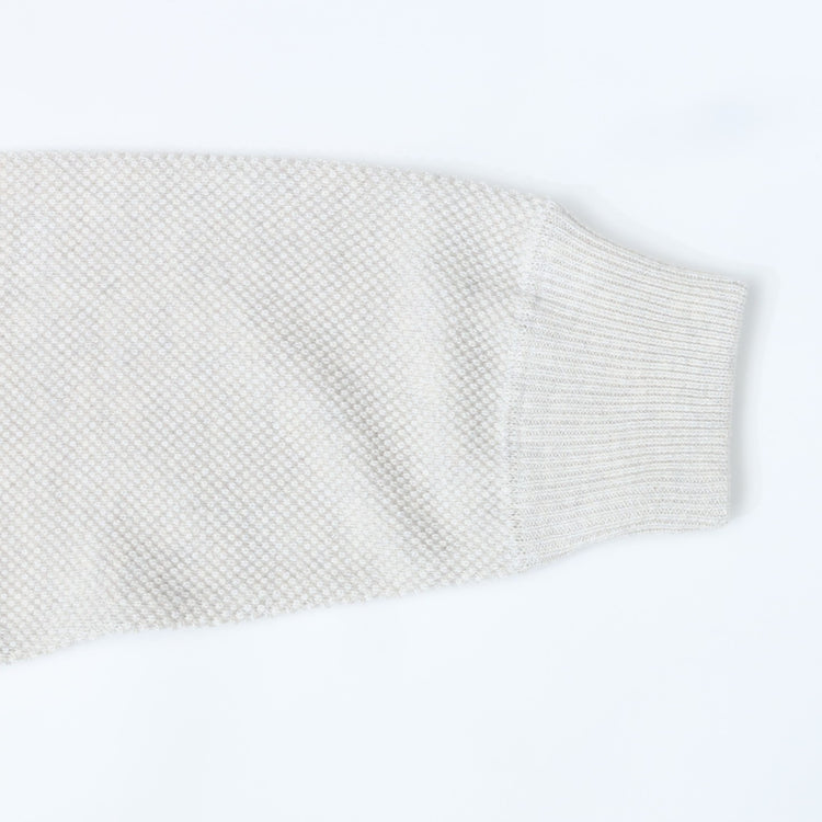 crepuscule / Moss Stitch Turtle Neck