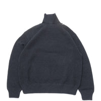 crepuscule / Moss Stitch Turtle Neck