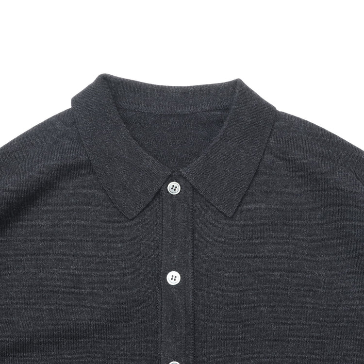 crepuscule / HG L/S Knit Polo