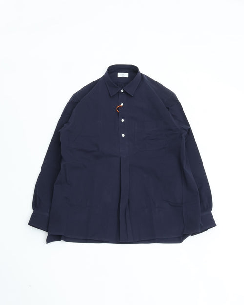 intch.  Est Cotton Burberry Pull-over Shirts NAVY