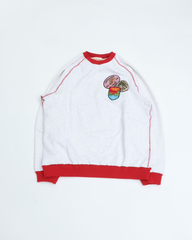 Work of Art Kendai    Raglan Sweat Pullover L.GREY