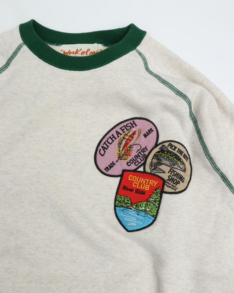 Work of Art Kendai    Raglan Sweat Pullover NATURAL