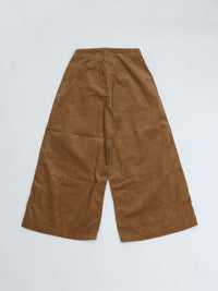 MEYAME / CORDUROY SIDE LINE WIDE PANTS BROWN