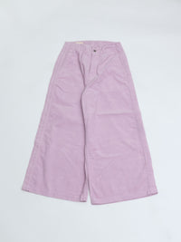 MEYAME / CORDUROY SIDE LINE WIDE PANTS PINK