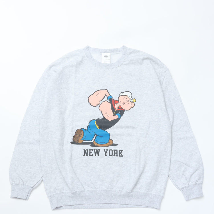 GOODWEAR / POPEYE PRINT CREW SW