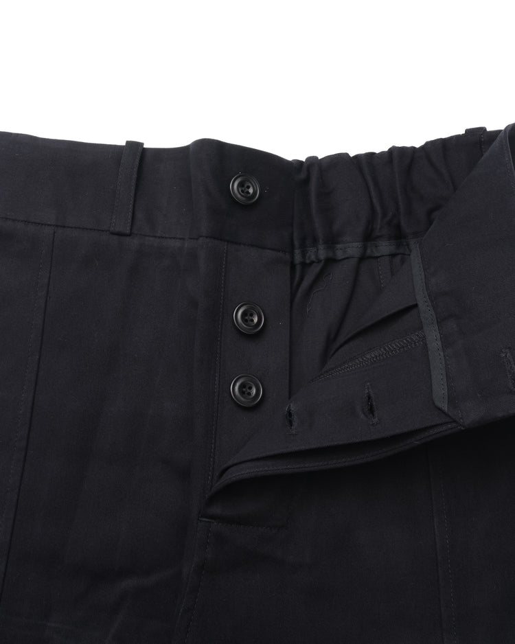 sage NATION  WELT TROUSER BLACK