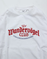THE SHINZONE / Wandervogel CLUB LONG SLEEVE TEE 01 WHITE
