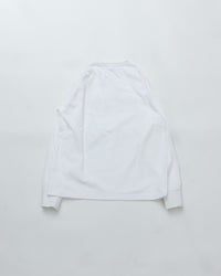 THE SHINZONE / Wandervogel CLUB LONG SLEEVE TEE 01 WHITE