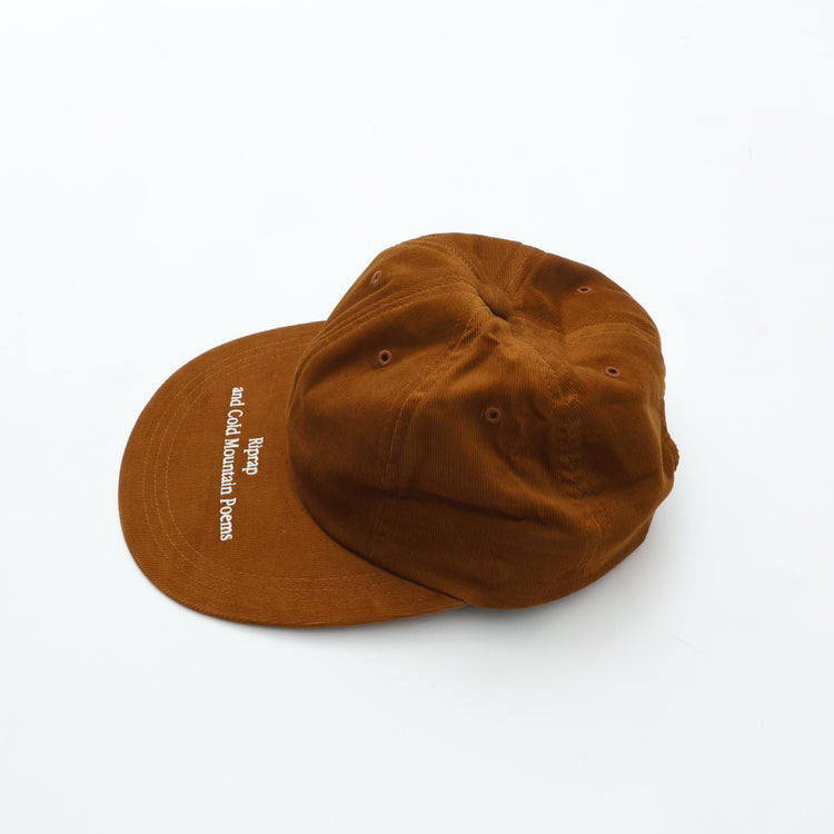 Riprap  SEMI LONG BRIM CAP "GITD" (21W CORDS) BROWN
