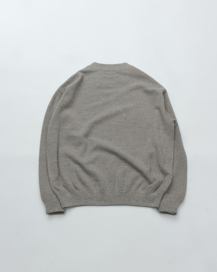 crepuscule  Co/Wo Moss stitch P/O GRAY