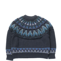 COOHEM  / KOUHEN NORDIC KNIT P/O L size BLACK