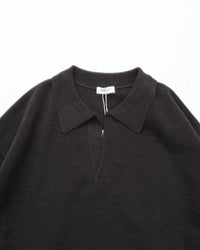 crepuscule  Co/Wo Moss stitch Skipper CHARCOAL
