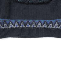 COOHEM  / KOUHEN NORDIC KNIT P/O L size BLACK