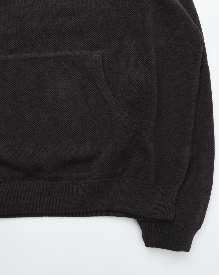 crepuscule  Co/Wo Moss Stitch Turtle Neck CHARCOAL