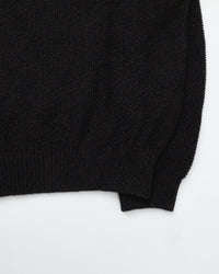 crepuscule  Wool Kanoko P/O BLACK