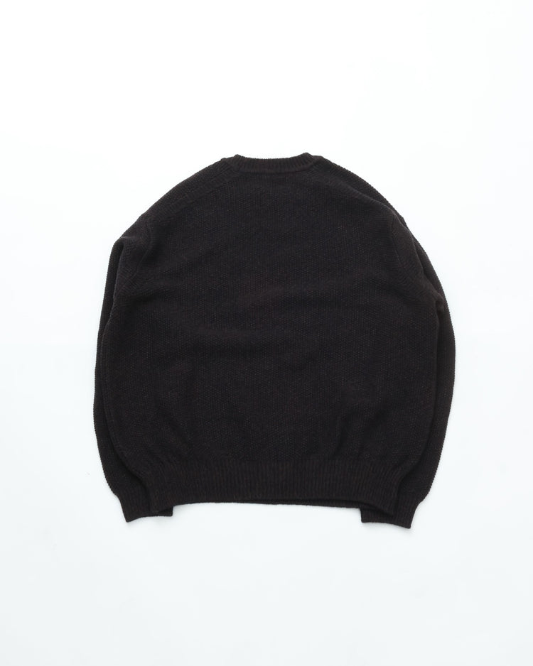 crepuscule  Wool Kanoko P/O BLACK