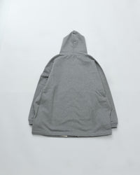 HAVERSACK / 812520　ハイゲージ裏毛　ラグランパーカー 03 TOP GRAY