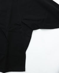 HAVERSACK / 812520　ハイゲージ裏毛　ラグランパーカー 05 BLACK