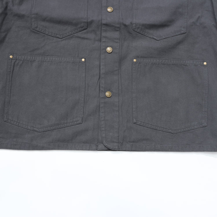 ARMY TWILL / DUCK LOGGER JACKET CHARCOAL