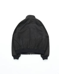 CCU  HIGH NECK BLOUSON COW LEATHER