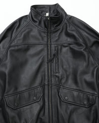 CCU  HIGH NECK BLOUSON SHEEP LEATHER