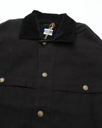 ARMY TWILL DUCK LOGGER JACKET BLACK