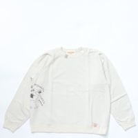 Work of Art Kendai / Damaged Sweat SH Cotton Sweatshirt Pullover