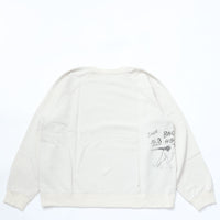 Work of Art Kendai / Damaged Sweat SH Cotton Sweatshirt Pullover