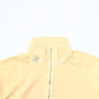 Work of Art Kendai /  Damaged Half Zip SH コットン ハーフジップスウェット