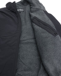 WILD THINGS / GRID FLEECE PULLOVER JACKET