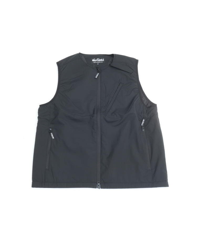 WILD THINGS / GRID FLEECE PULLOVER JACKET