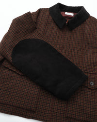 intch.   Hunk JK Wool Norfolk Jacket Brown