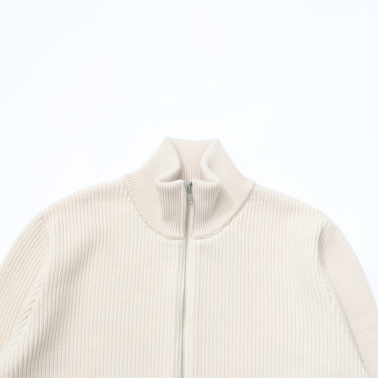 Yonetomi / EX FINE WOOL RIB KNIT BLOUSON