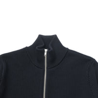 Yonetomi  / EX FINE WOOL RIB KNIT BLOUSON