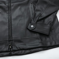 PERS PROJECTS  JENS SHORT BLOUSON vegan leather