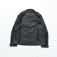 PERS PROJECTS  JENS SHORT BLOUSON vegan leather