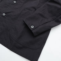 PERS PROJECTS  ARON COVERALL GERMAN CANVAS INK BLACK