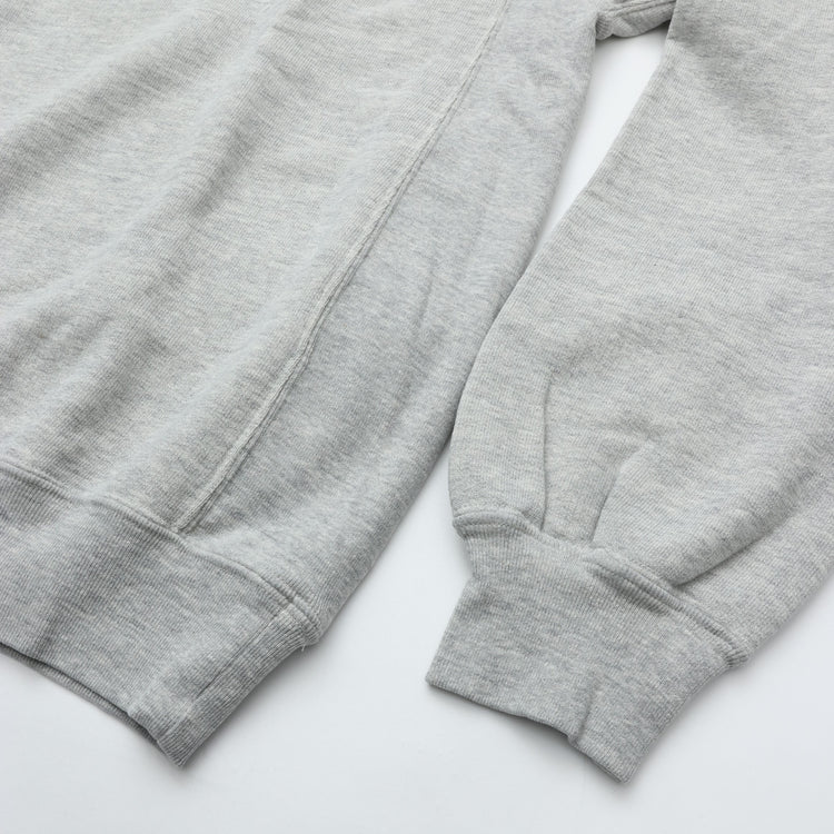 REMI RELIEF SP加工3飛び裏毛クルー New Fit (IVY) HEATH GREY