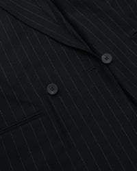 KANEMASA PHIL  36G Wool Stripe Double Jacket