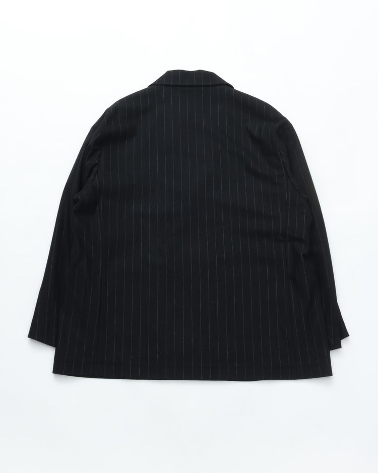 KANEMASA PHIL  36G Wool Stripe Double Jacket