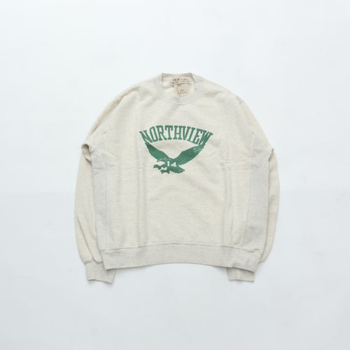 REMI RELIEF SP加工3飛び裏毛クルー New Fit (NORTHVIEW) OATMEAL