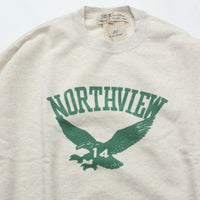REMI RELIEF SP加工3飛び裏毛クルー New Fit (NORTHVIEW) OATMEAL