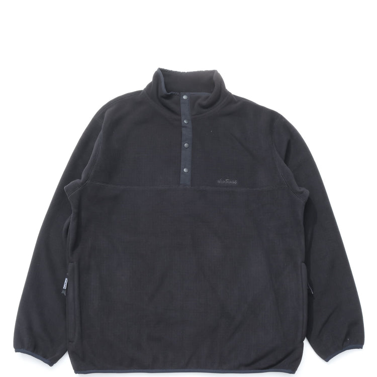 WILD THINGS / GRID FLEECE PULLOVER JACKET