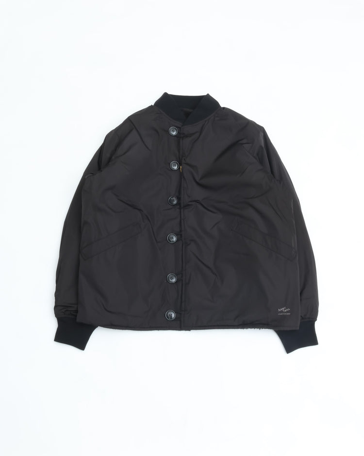 ARMY TWILL  PE WEATHER REVERSIBLE BLOUSON BLACK